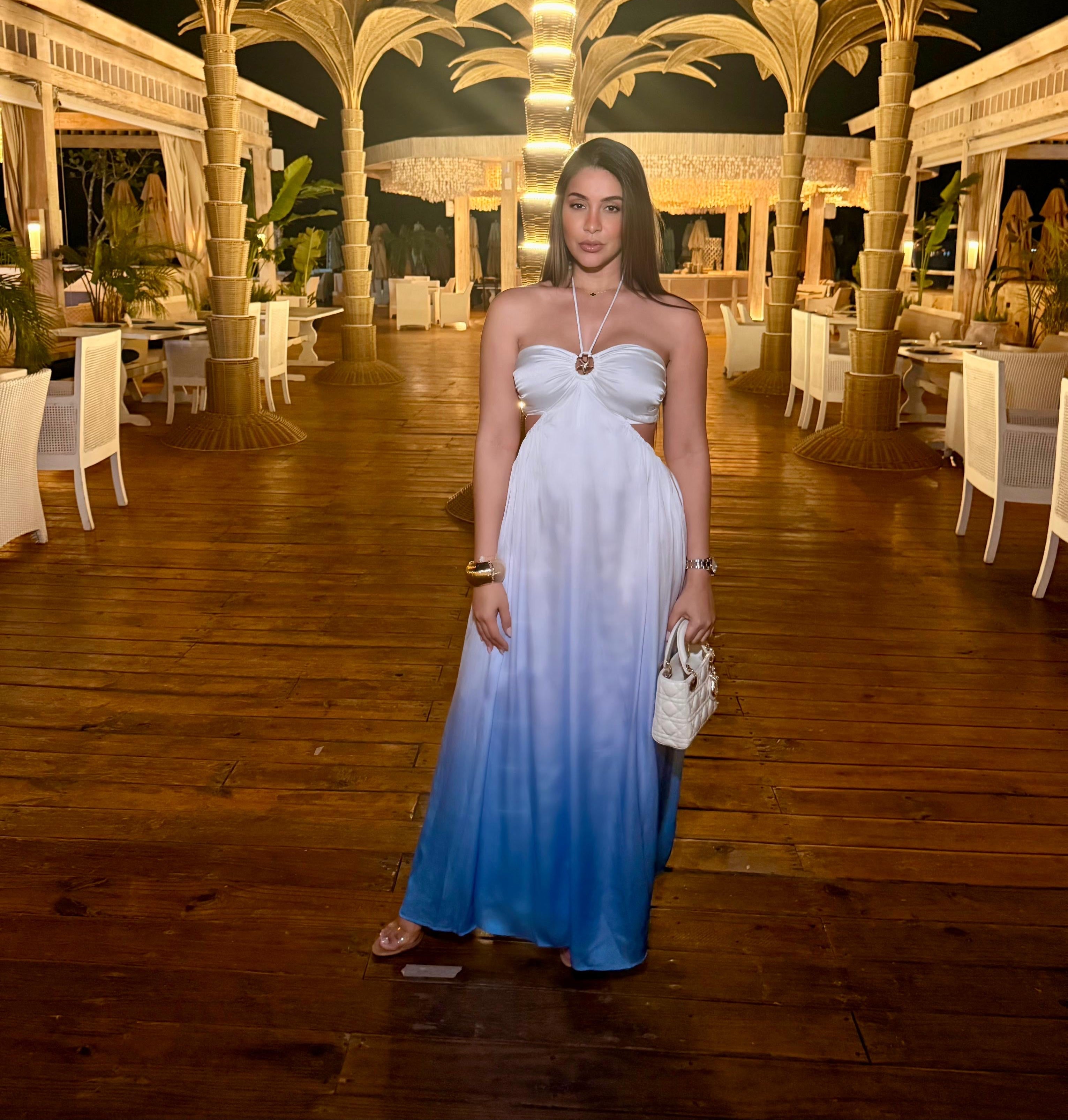 Ocean Breeze Maxi Dress