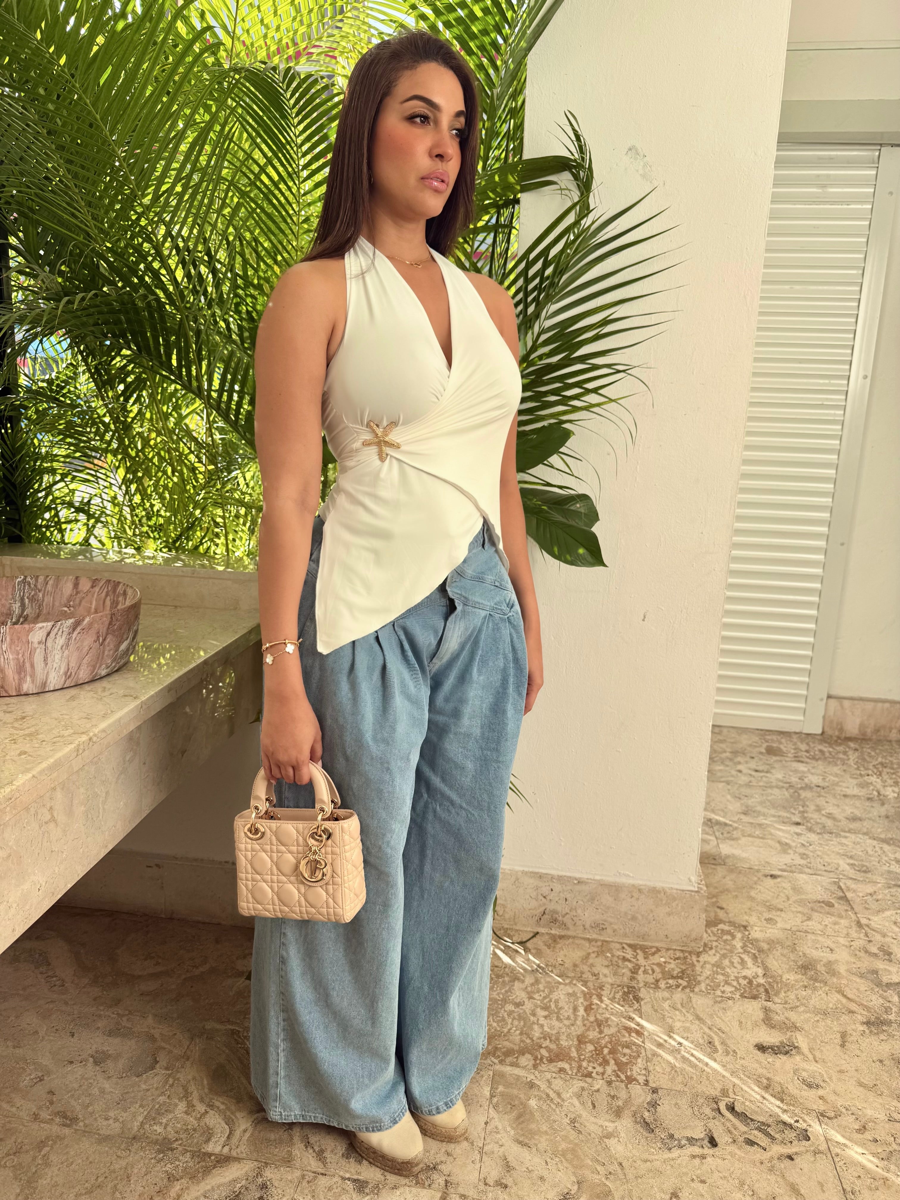 Infinity Wide-Leg Jeans