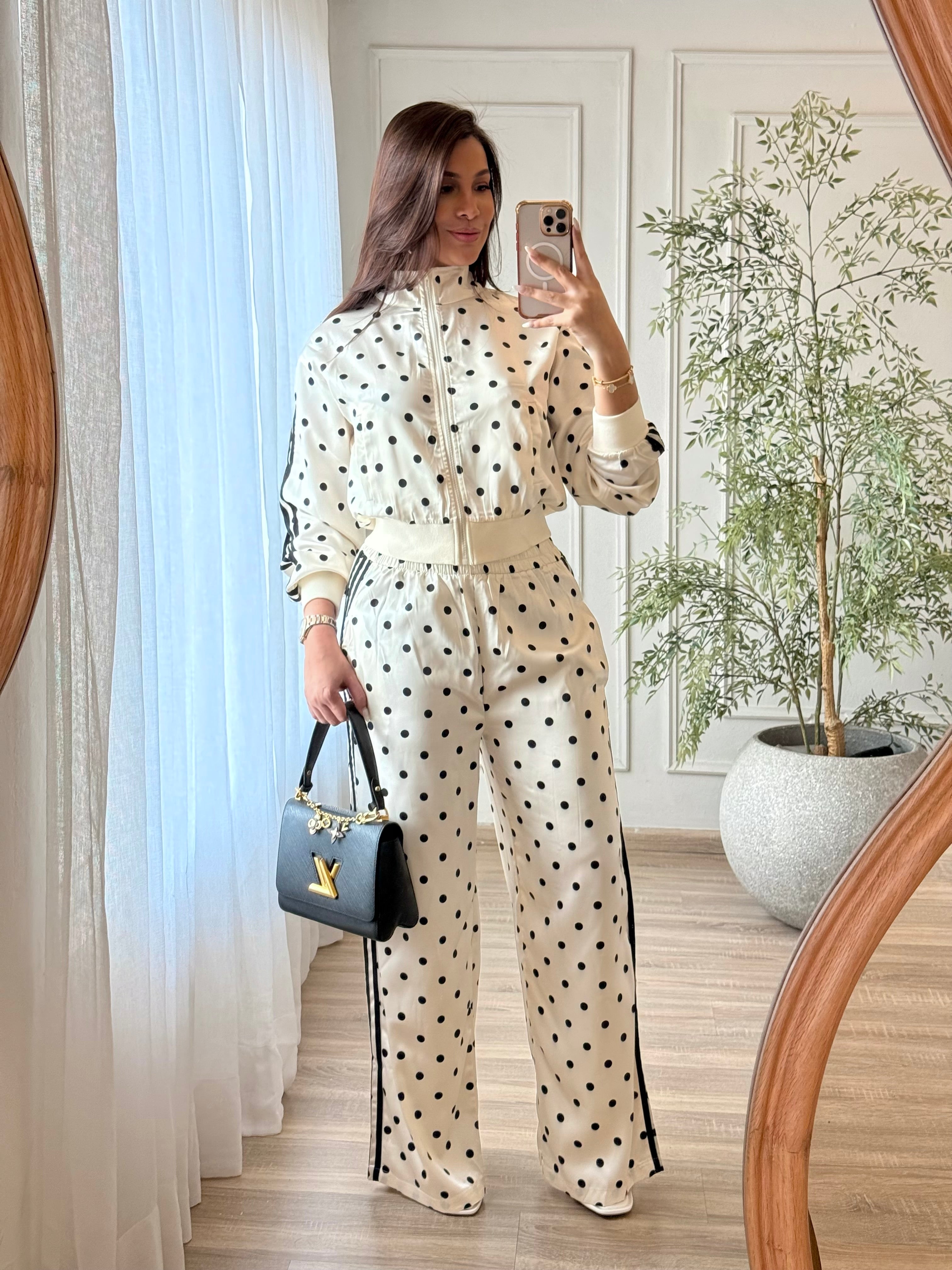 Moon Polka Dots Set