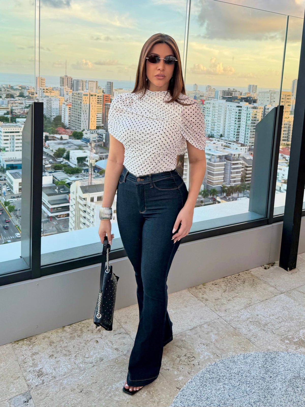 Zurich Polka Top