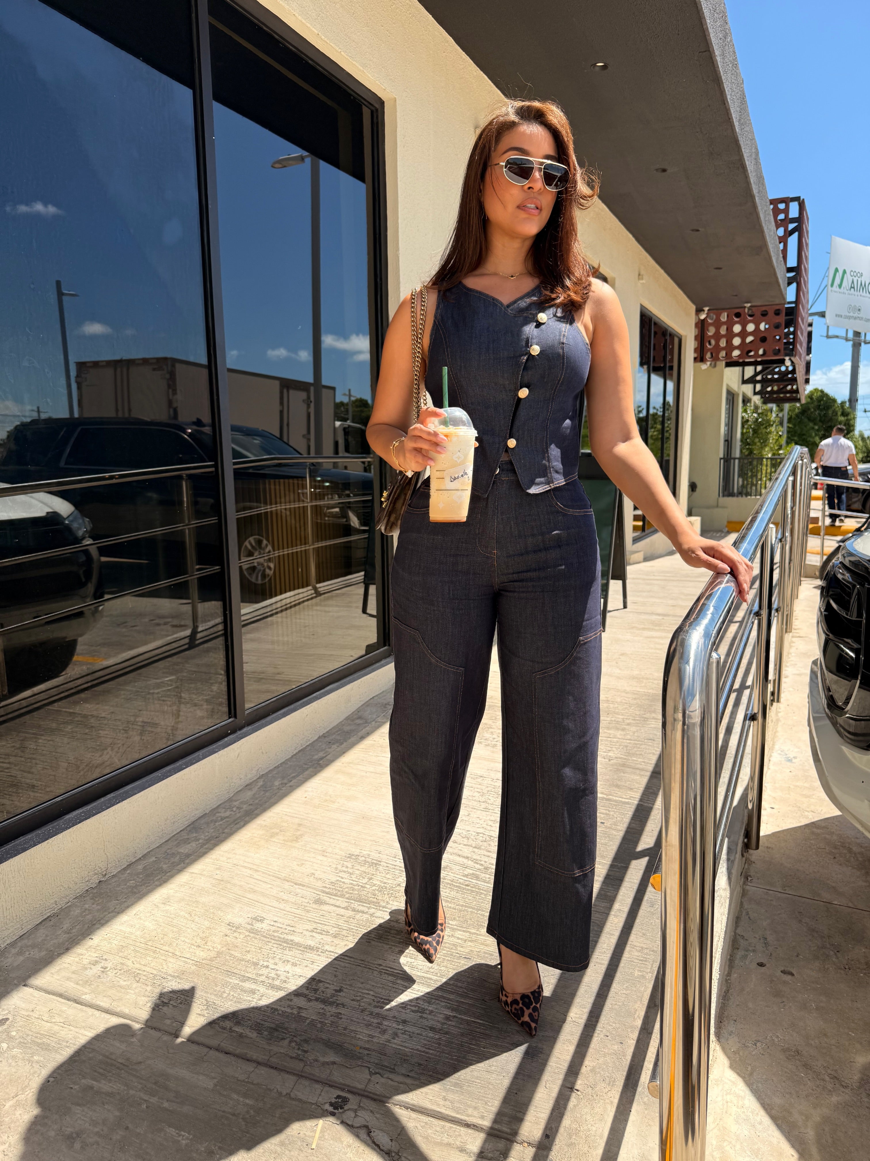 All Denim Set