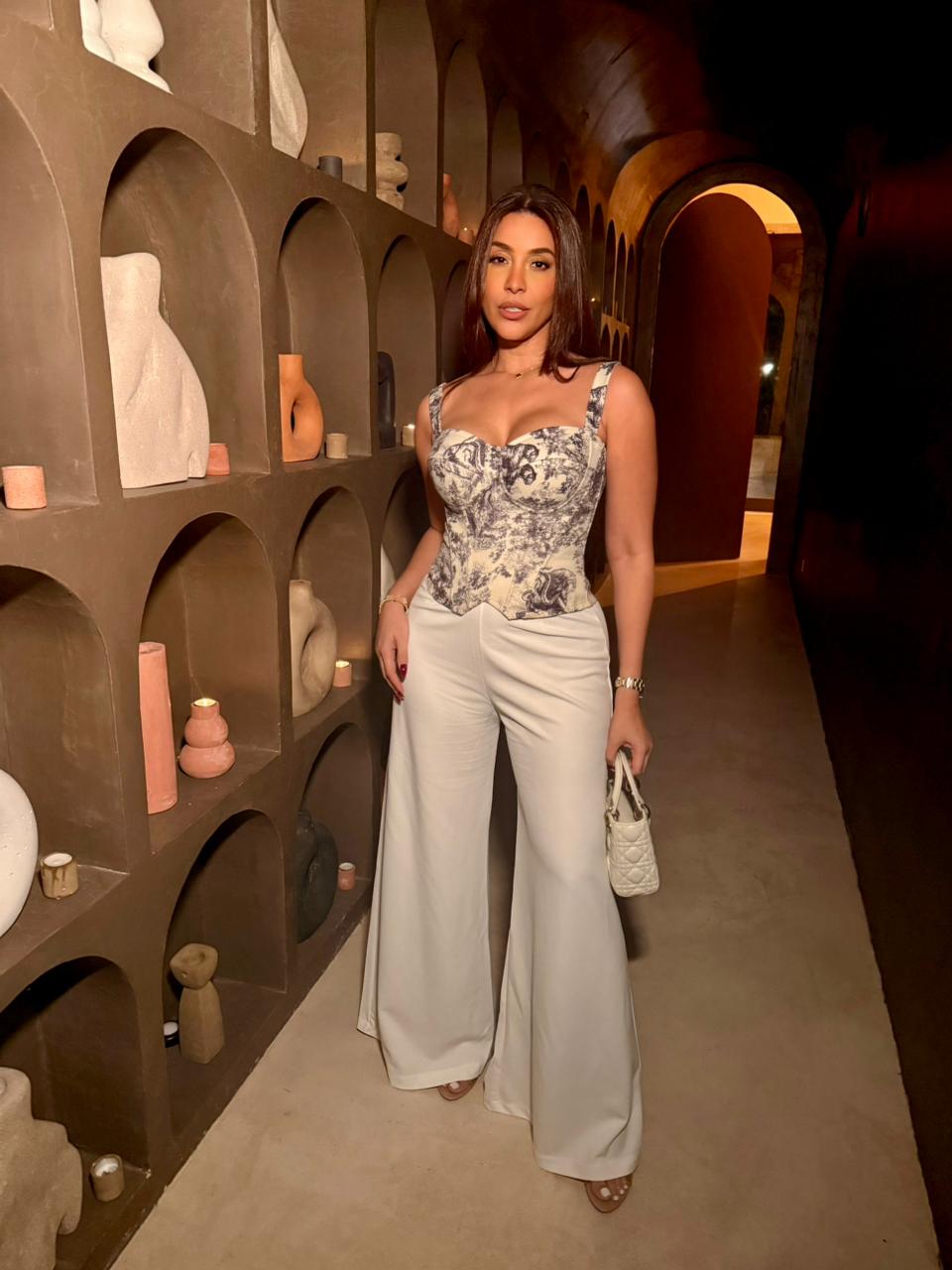 Tailored Wide-Leg Pants