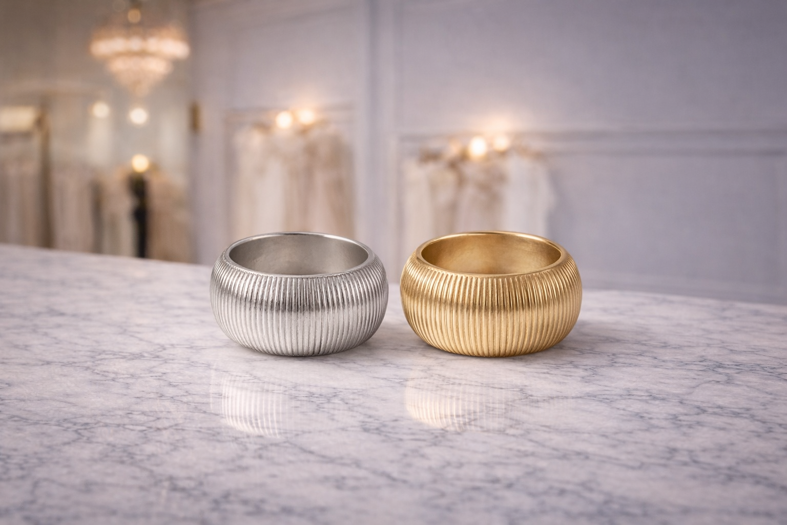 Ribbed Statement Cuff