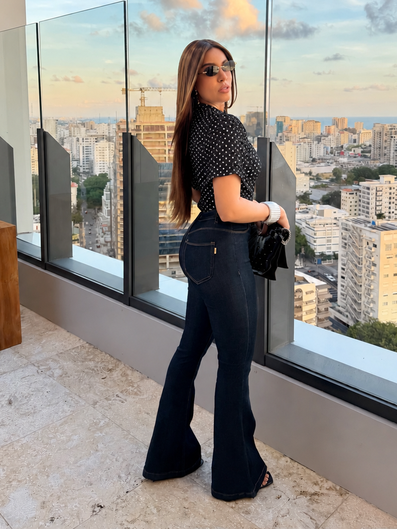 Zurich Polka Top