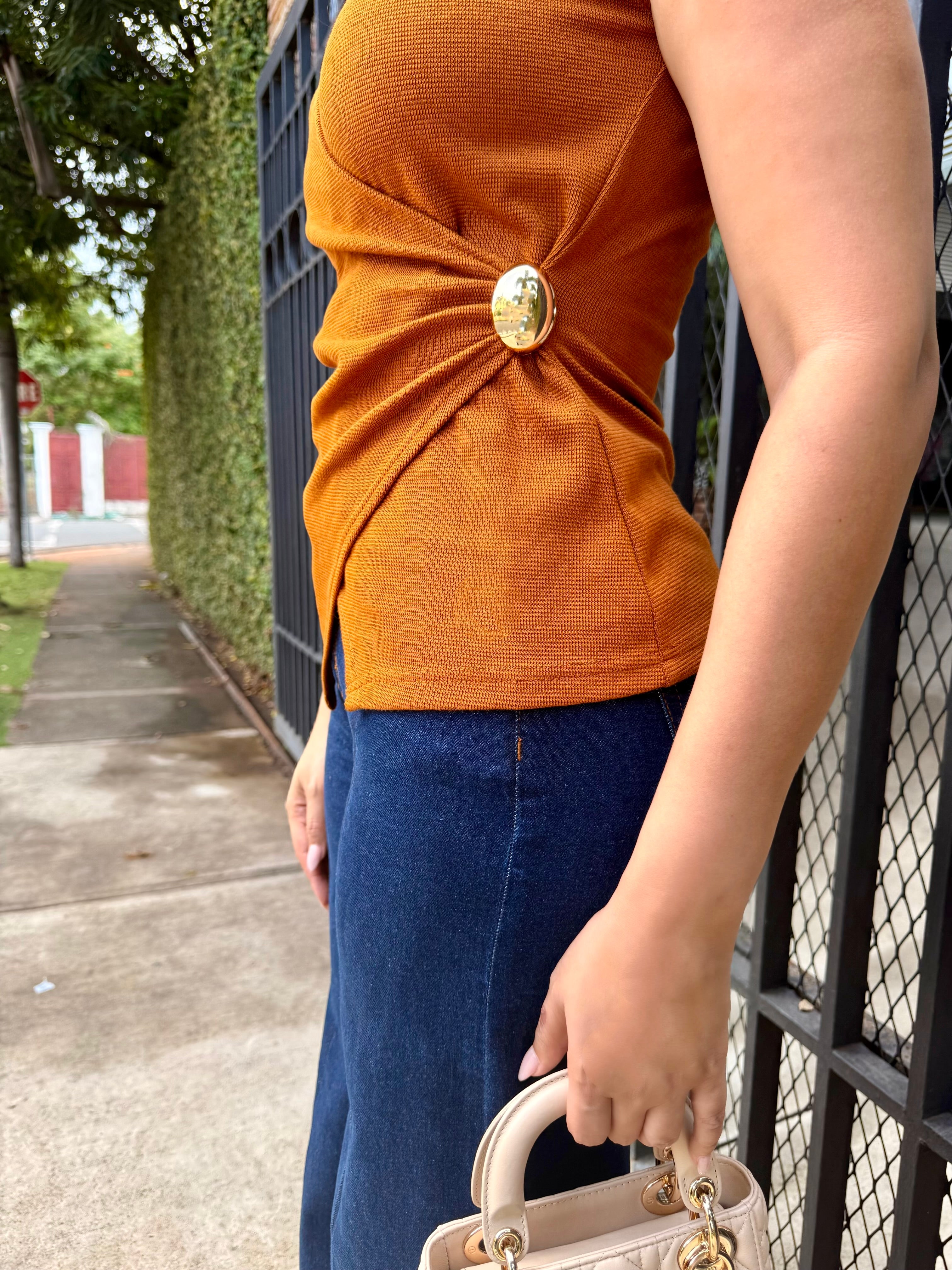 Pumpkin Spice Top