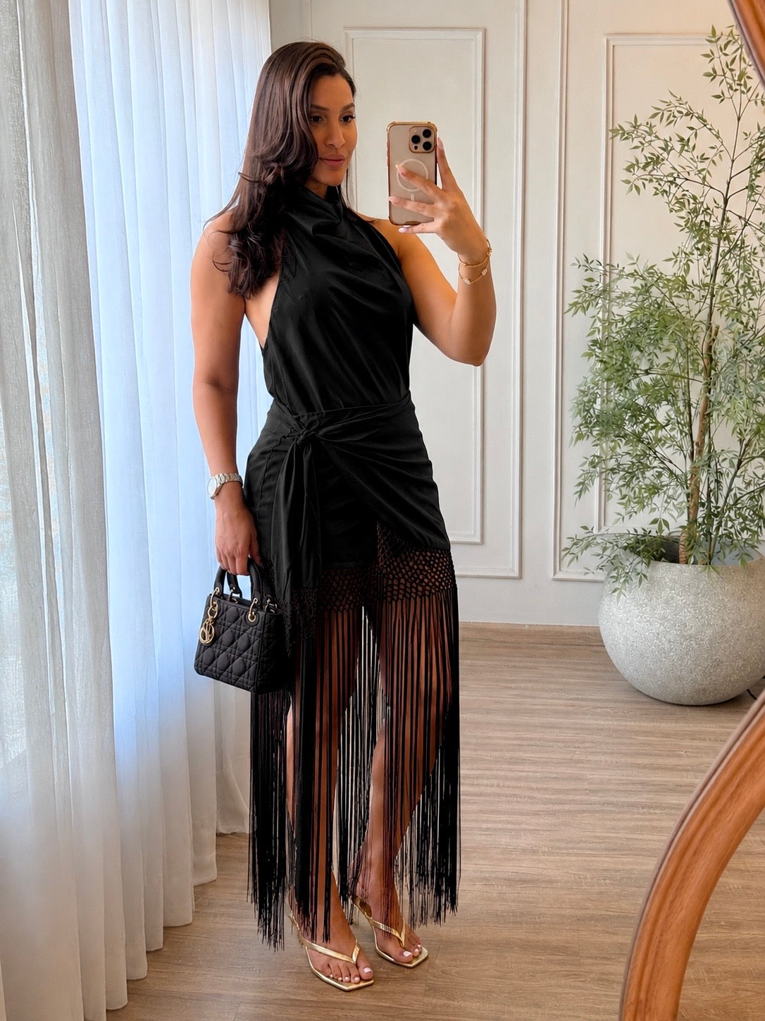 Eclipse Fringe Skirt